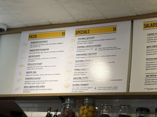 Menu photo 2 Forma Pasta Factory Brooklyn, NY