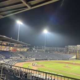 Home plate!  Such a clean ballpark!  Family oriented!  Today is wet nosed Wednesday where you can bring your dog to the ballgame!