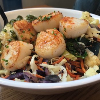Slapfish - Special: scallop bowl with veggies - Seafood Near Me - Albuquerque, New Mexico