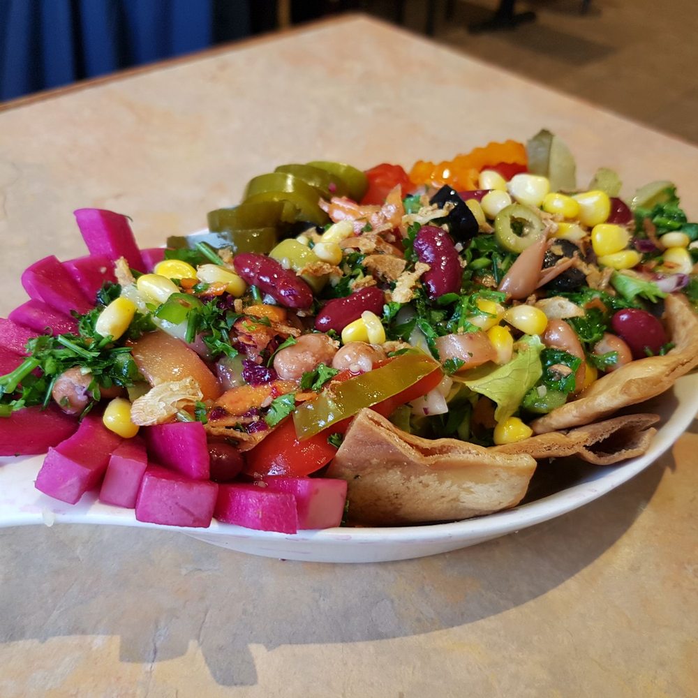 Shawarnado - Um...normally I dont look fwd to salad, but I love this mix! - Mediterranean Near Me - Mississauga, Ontario