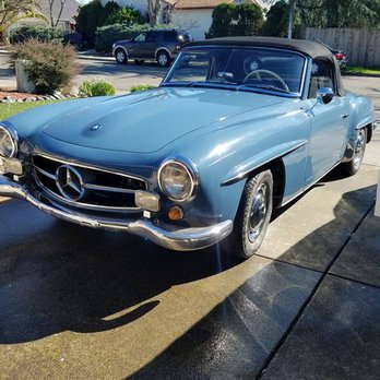 German Motors - 1961 190SL Thanks for the work German Motors! - Auto Repair Near Me - Cotati, California