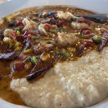 The Conch House Restaurant - Shrimp and grits - Caribbean Near Me - Saint Augustine, Florida