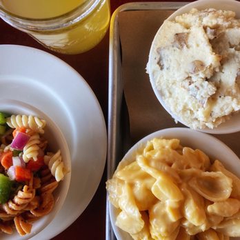 Goodstuff Smokehouse - Pasta salad, Mac and Cheese and Mashed Potatoes. - Barbeque Near Me - Blackstone, Massachusetts