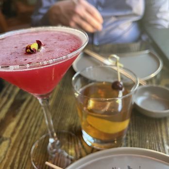 Yellowtail Japanese Restaurant & Lounge - Dragonheart made with Vodka & Old fashioned Samurai - Japanese Near Me - Las Vegas, Nevada
