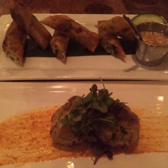 Bida Manda - Curry CrabCakes & Veggie Spring Roll Appetizers - Laotian Near Me - Raleigh, North Carolina Bida Manda - Curry CrabCakes & Veggie Spring Roll Appetizers - Laotian Near Me - Raleigh, North Carolina