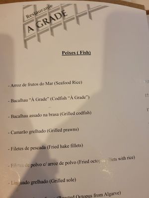 Menu photo 6 A Grade Porto, 13