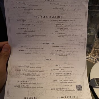 Mariel - Drink menu - Cuban Near Me - Boston, Massachusetts Mariel - Drink menu - Cuban Near Me - Boston, Massachusetts