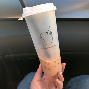 Tea Hut - Oops! Black milk tea with Boba :) - Bubble Tea Near Me - San Francisco, California Tea Hut - Oops! Black milk tea with Boba :) - Bubble Tea Near Me - San Francisco, California
