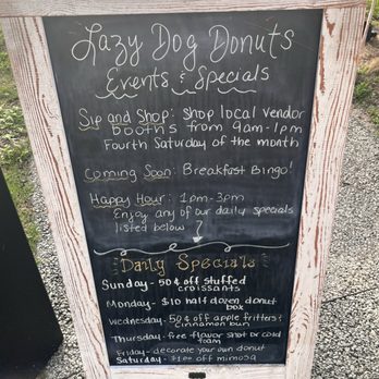 Lazy Dog Donuts - Specials - Donuts Near Me - Jensen Beach, Florida