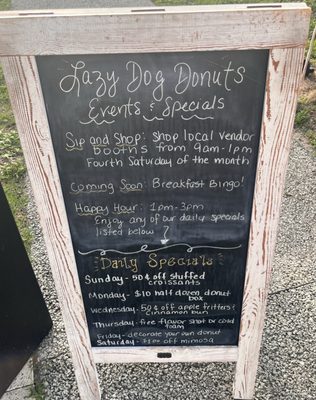 Menu photo 1 Lazy Dog Donuts Jensen Beach, FL