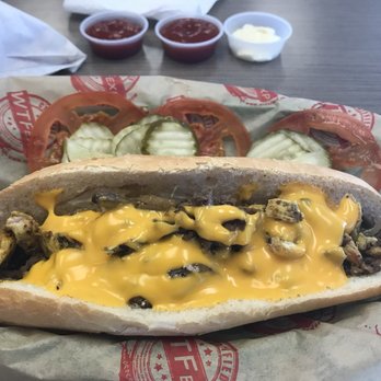 WtfExp - Nice salad bar to dress up burgers or sandwiches just the way you like! - Cheesesteaks Near Me - Phoenix, Arizona