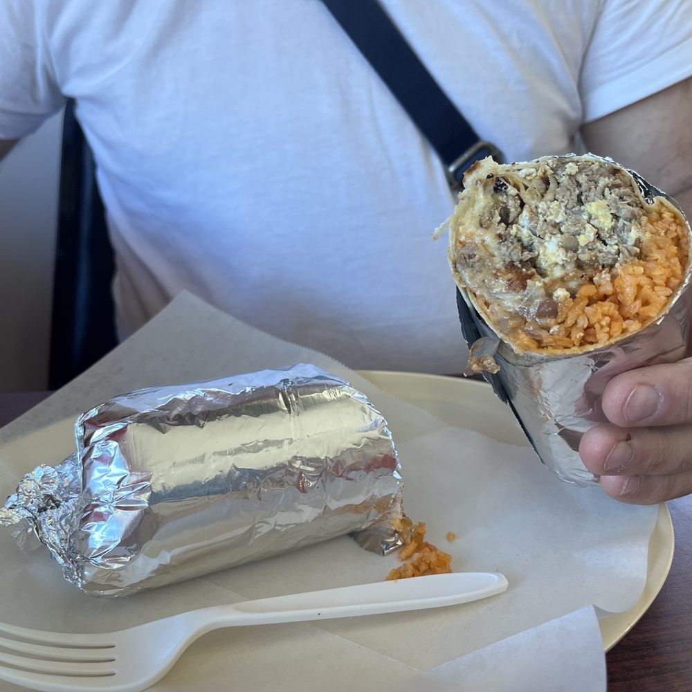 Los Gordos - Steak and eggs breakfast burrito - Mexican Near Me - Fair Oaks, California Los Gordos - Steak and eggs breakfast burrito - Mexican Near Me - Fair Oaks, California