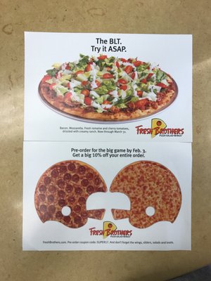 Menu photo 5 Fresh Brothers Pizza Redondo Beach Redondo Beach, CA