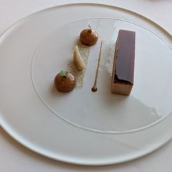Caprice - @endoedibles on Instagram 12/28/24  Duck Foie Gras, Pear Marmalade, Trapper Caramel
