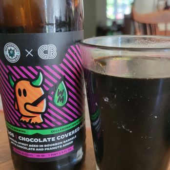 Wandering Monsters Brewery - The Monsters DOS Chocolate Covered Peanuts Imperial Stout. - Brewpubs Near Me - Cincinnati, Ohio Wandering Monsters Brewery - The Monsters DOS Chocolate Covered Peanuts Imperial Stout. - Brewpubs Near Me - Cincinnati, Ohio