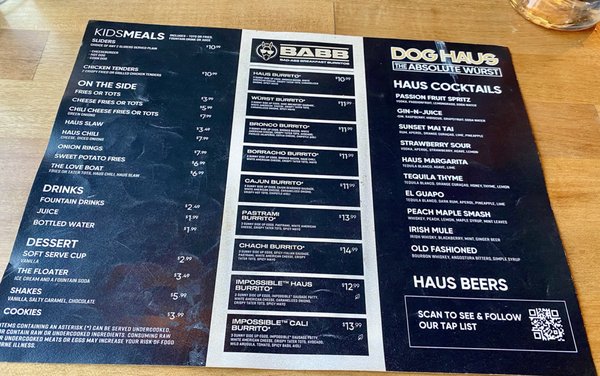 Menu photo 7 Dog Haus Biergarten - New Albany New Albany, IN Menu photo 7 Dog Haus Biergarten - New Albany New Albany, IN