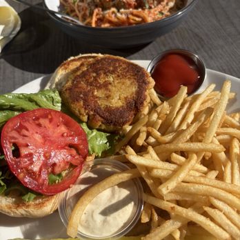 The Hill Café - Crab Cake Sandwich - New American Near Me - Richmond, Virginia The Hill Café - Crab Cake Sandwich - New American Near Me - Richmond, Virginia