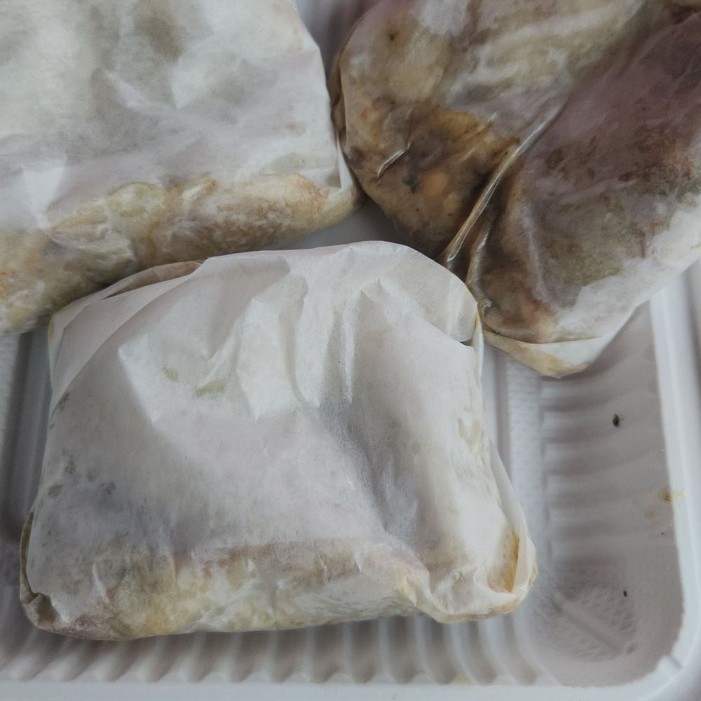 Wicked Carib - 2 doubles and 1 double with meat (shrimp) - Fast Food Near Me - Scarborough, Ontario Wicked Carib - 2 doubles and 1 double with meat (shrimp) - Fast Food Near Me - Scarborough, Ontario