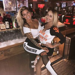 Captain's Anchor - Our day time bartender Krystal and her sister (our Friday night and Saturday night bartender) Kayla