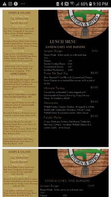 Menu photo 1 Juniper Kitchen & Bistro Grand Falls-Windsor, NL Menu photo 1 Juniper Kitchen & Bistro Grand Falls-Windsor, NL