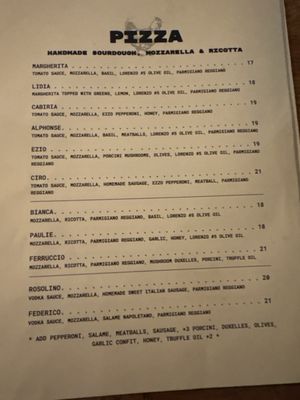 Menu photo 1 The Old Foundation Kenoza Lake, NY