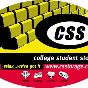 College Student Storage - CSS Logo - Movers Near Me