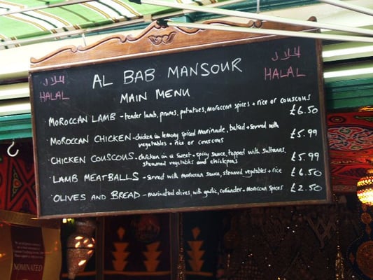 Menu photo 1 Al Bab Mansour Bristol, BST