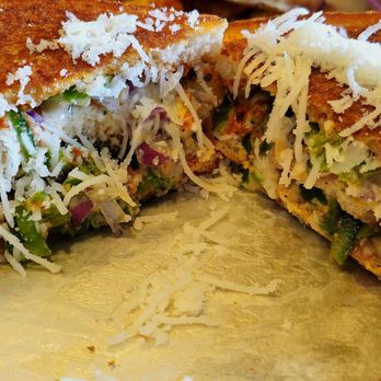 Thindi - Triple Decker Pizza Grilled Cheese - Indian Near Me - Toronto, Ontario Thindi - Triple Decker Pizza Grilled Cheese - Indian Near Me - Toronto, Ontario