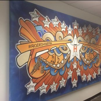 JS Canvas - Made and installed this canvas for Houston legend GONZO at the Houston Stockshow and Rodeo headquarters. - Framing Near Me - Houston, Texas JS Canvas - Made and installed this canvas for Houston legend GONZO at the Houston Stockshow and Rodeo headquarters. - Framing Near Me - Houston, Texas