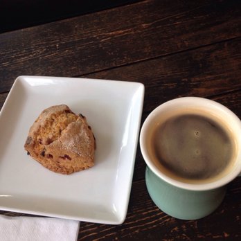 Ancora Cafe + Bakery - Americano and scone - Breakfast & Brunch Near Me - Madison, Wisconsin