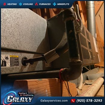 Galaxy Heating & Air Conditioning - Lennox ML180 furnace installation in San Ramon, July 2024. - Heating & Air Conditioning/HVAC Near Me - Brentwood, California Galaxy Heating & Air Conditioning - Lennox ML180 furnace installation in San Ramon, July 2024. - Heating & Air Conditioning/HVAC Near Me - Brentwood, California