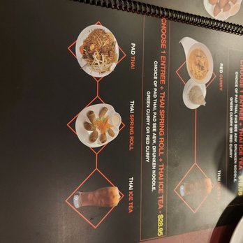 Thai Basil - the menu of the restaurant - Thai Near Me - Ithaca, New York