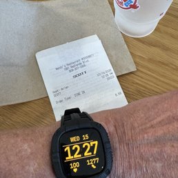 This is my watch time and then it shows when I ordered. This is my watch time and then it shows when I ordered.
