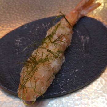 Benu - Jellyfish wrapped shrimp - Asian Fusion Near Me - San Francisco, California Benu - Jellyfish wrapped shrimp - Asian Fusion Near Me - San Francisco, California
