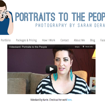 Videokard - Here is my beautiful Videokard embedded into my website. - Video/Film Production Near Me