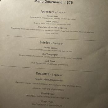 Forke Restaurant - Menu - French Near Me - Las Vegas, Nevada