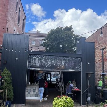 Casa Azul - View from the backyard patio - Tacos Near Me - Buffalo, New York