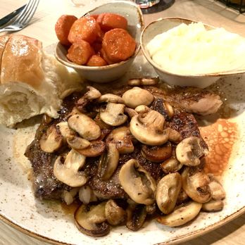 Pappas Delta Blues Smokehouse - Steak and mushrooms - Smokehouse Near Me - Webster, Texas Pappas Delta Blues Smokehouse - Steak and mushrooms - Smokehouse Near Me - Webster, Texas