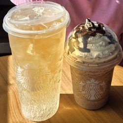 Starbucks - Citrus Energy and Mocha cookie crumble