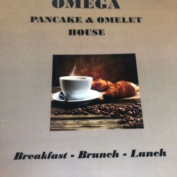 Omega Pancake House - Menu Cover - Breakfast & Brunch Near Me - Surfside Beach, South Carolina Omega Pancake House - Menu Cover - Breakfast & Brunch Near Me - Surfside Beach, South Carolina