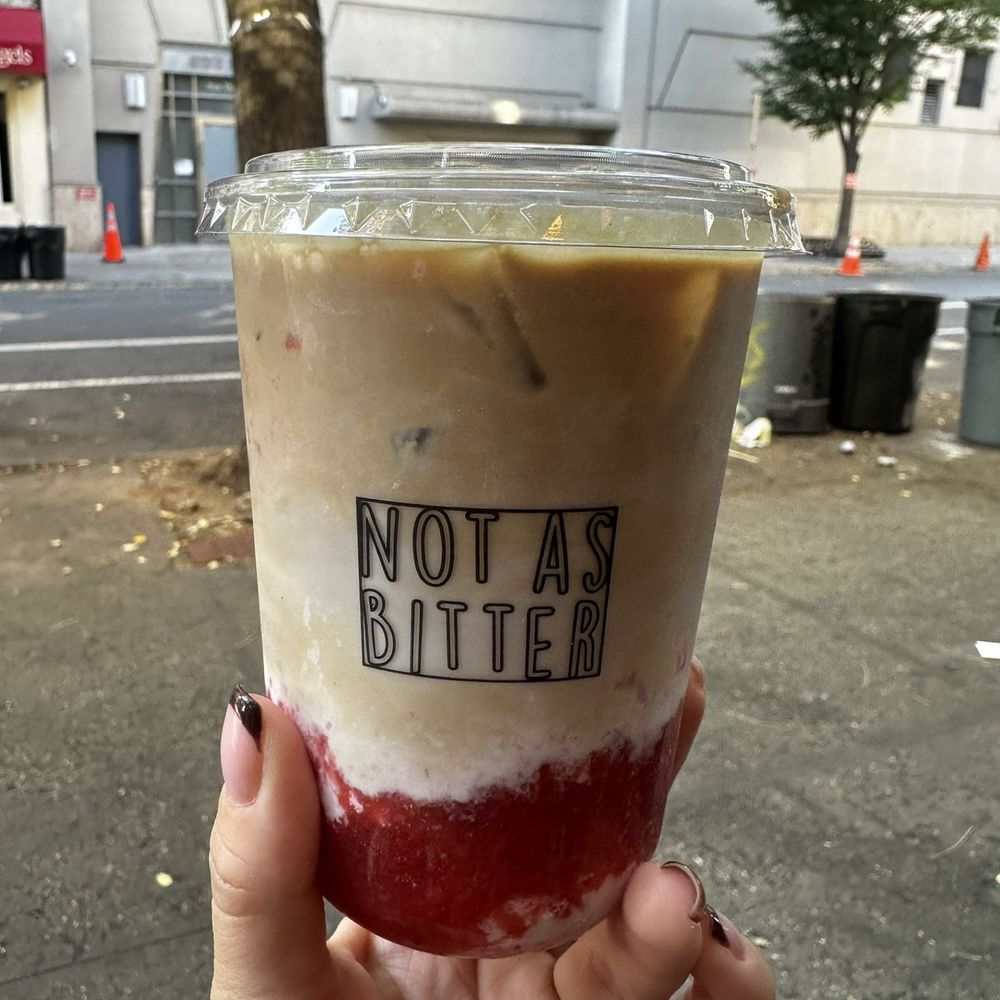 Not As Bitter - Strawberry Fields - Coffee & Tea Near Me - New York, New York