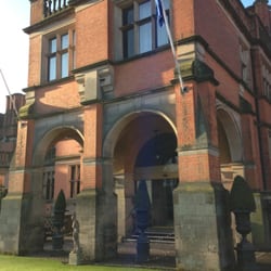Hoar Cross Hall - Front entrance