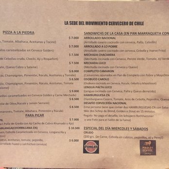 Cervecería Nacional - food - Pizza Near Me - Santiago, RM