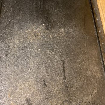 Lemon Cleaning - Cast iron griddle, which has soap and water used on it and wasn't dried off, leaving it to rust. - Home Cleaning Near Me Lemon Cleaning - Cast iron griddle, which has soap and water used on it and wasn't dried off, leaving it to rust. - Home Cleaning Near Me