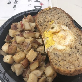 Charmed Kitchen - Eggs in best with home fries - Bakeries Near Me - Baltimore, Maryland
