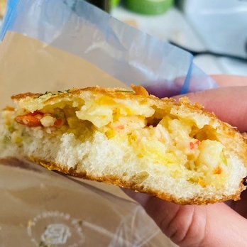 Paris Baguette - The Crab Meat Puff - Flavorful, light and fluffy. Highly recommend! - Bakeries Near Me - Glendale, California Paris Baguette - The Crab Meat Puff - Flavorful, light and fluffy. Highly recommend! - Bakeries Near Me - Glendale, California