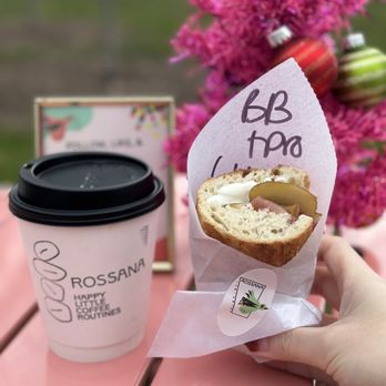 Rossana - Shroom Latte + Breakfast Baguette - Coffee & Tea Near Me