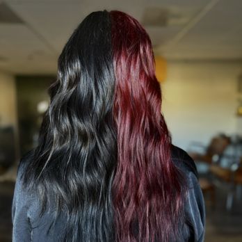 Hair By Avery - Split dye from the back - Hair Stylists Near Me - San Clemente, California Hair By Avery - Split dye from the back - Hair Stylists Near Me - San Clemente, California
