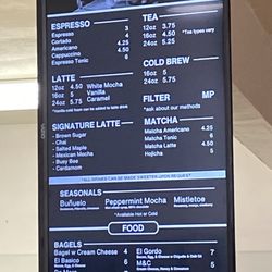 El Trio - Menu