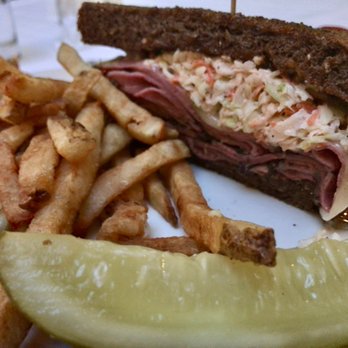Old Ebbitt Grill - Walters Favorite - Hot pastrami and muenster cheese on pumpernickel bread with thousand island dressing and coleslaw - Bars Near Me - Washington, DC, District of Columbia Old Ebbitt Grill - Walters Favorite - Hot pastrami and muenster cheese on pumpernickel bread with thousand island dressing and coleslaw - Bars Near Me - Washington, DC, District of Columbia
